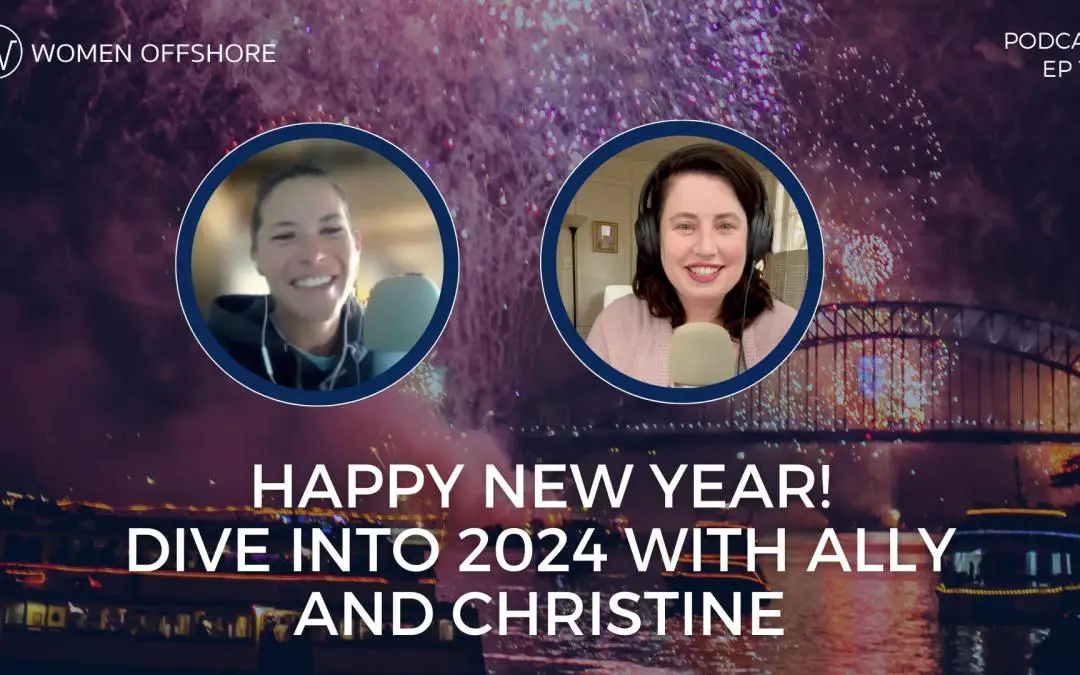 HAPPY NEW YEAR! DIVE INTO 2024 WITH ALLY AND CHRISTINE, EPISODE 184